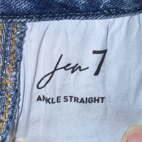 Jen7 Plus Ankle Straight Leg Jeans Women's Sz 10. EUC. - Picture 9 of 14